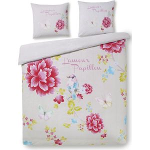 Papillon Tiffy - dekbedovertrek -lits-jumeaux - 240 x 200/220 cm - Multi