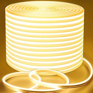 Dimbare Warm Witte Ledstrip 20m - Waterdicht, Flexibel en Multifuntioneel voor Binnen en Buiten