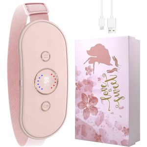 Draagbare Warmtegordel met Verwarming en Massage – 6 Warmtestanden en 6 Massagemodi