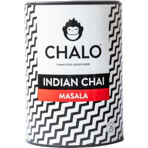 CHALO Prijswinnende Masala Chai Latte - Indische Vegan Chai -  Zwarte Assam thee - 25 porties/ 300GR