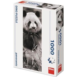 Dino Legpuzzel van Panda in het Gras - 1000 stukjes voor volwassenen