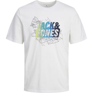 Jack & Jones Map Summer Logo T-shirt Mannen - Maat XXL