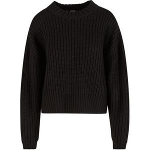 Urban Classics - Wide Basic Oversized Sweater/trui - L - Zwart