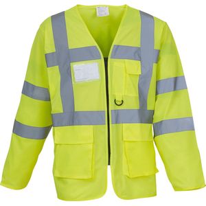 Yoko Hi -Vis jacket YHVJ800 - Hi Vis Yellow - XL