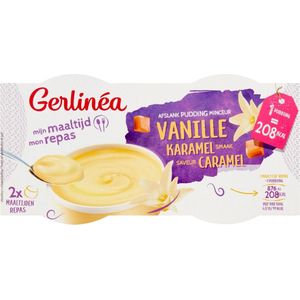 Gerlinea Pudding Vanille 2 stuks