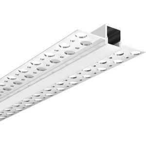 Groenovatie Aluminium Profiel LED Strip voor Gipsplaat - Inbouw 1,5m - Compleet