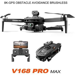V168 Drone - 8K - 5G - Gps - Professionele - Hd Luchtfotografie - Dual-Camera - 2x 25 minuten vliegtijd - 1 KM bereik - 5GHz Wifi FPV -1 click return- GPS - 8K camera's - 2 batterijen - Zonder Vliegbewijs