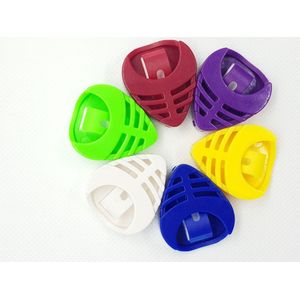 Plectrum Houder Inclusief 6 Plectrums - Plectrumhouder - Guitar pick holder - Universele houder-ABS