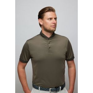 Real Ace Polo Slim Fit Olive Green size M