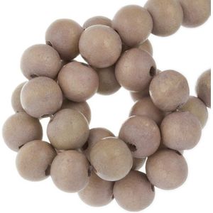 Houten Kralen Vintage Look (6 mm) Natural Nude (140 stuks)