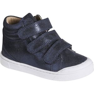 Vertbaudet Leren MID-sneakers met klittenband, kleutercollectie meisjes