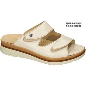 Fidelio Hallux -Dames - off-white-crÈme-ivoorkleur - slippers & muiltjes - maat 35