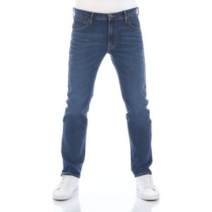 Lee Heren Jeans Broeken Daren Zip Fly regular/straight Fit Blauw 31W / 30L Volwassenen Denim Jeansbroek