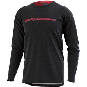 TROY LEE DESIGNS Skyline Air Enduro-trui Met Lange Mouwen Heren - Channel Black - L