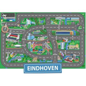 Speelkleed Eindhoven City-Play - Autokleed - Verkeerskleed - Speelmat Eindhoven
