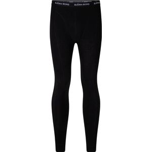 Bjorn Borg Cotton Strech Long Johns Unisex – Lange onderbroek heren katoen - Zwart