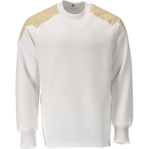 Mascot Food & Care Sweatshirt 20084-932 - wit/kerriegeel - 6XL