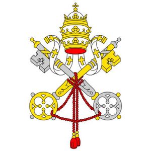 Vaticaanstad Vlag 40x60cm