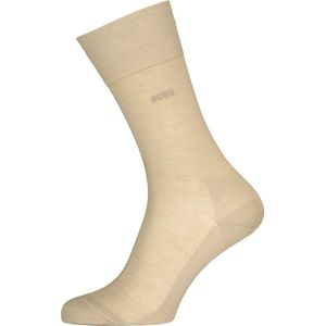 BOSS George uni (1-pack) - herensokken katoen - beige - Maat: 39-40