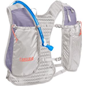 CamelBak Women's Circuit Run Vest - Drinkrugzak - 1,5 L / 5,5 L - Zilver / Paars (Silver / Dusk)