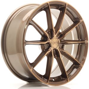 JR-Wheels JR37 Velgen 18 Inch 8J ET20 Custom PCD Platinum Bronze