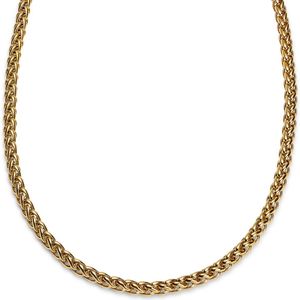 Lucleon - Heren - Roestvrij Staal Ketting - Goudkleurig