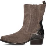 Gabor 674.1 Enkellaarsjes - Enkelboots met rits - Dames - Beige - Maat 40,5