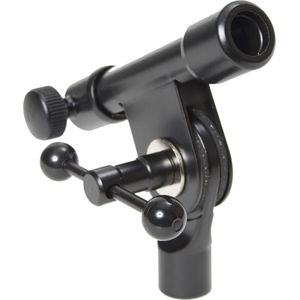 König & Meyer Schwenkgelenk komplett 210/2 S M8 Pilz rubber plaatje Knevel - Accessoire voor stands