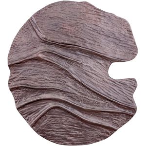 PTMD Wandpaneel Samraj - 64x2x71 cm - Aluminium - Brons