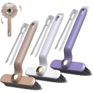 By Shayne ® 3-Delige Set van Draaibare Voegen- en Spletreinigingsborstels voor Badkamer en Keuken