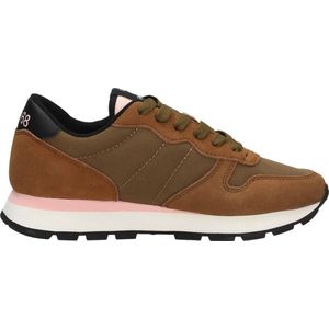 SUN68 Ally Solid Sneakers Laag - cognac - Maat 37