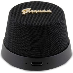 Guess Bluetooth Speaker Script Logo (MagSafe Compatible) - Zwart