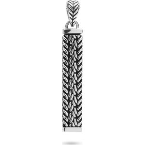 SILK Jewellery - Zilveren Hangers - Mesh - 696.1 - Maat 1,0