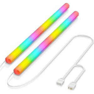 RGB LED AIO-buis 360 ° panoramische zachtlichtwaterkoeling met programmeerbare kleuren voor PC-waterkoelsysteem