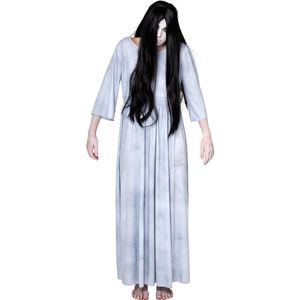 Karnival Costumes Halloween Evil Spirit Jurk & Pruik The Ring Dames Carnavalskleding Dames Halloween Kostuum Volwassenen Verkleedkleding Volwassenen - Polyester - Maat M