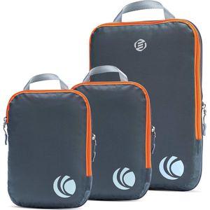 Equivera Koffer Organizer Set - Packing Cubes - Bagage Organizer Set - Compressie Rits - Compression Cube - Premium