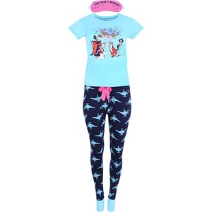 Turquoise damespyjama + hoofdband - Aladdin DISNEY