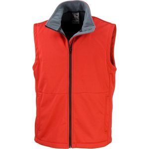 Result Heren Core Soft Shell Bodywarmer Jacket (Rood)