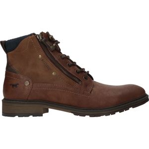 Mustang Veterboot -  Unisex -  Bruin/Cognac - Maat 49