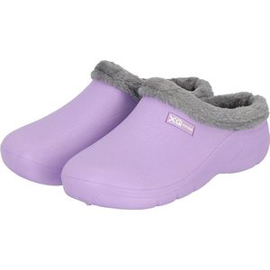 XQ - Tuinklompen Dames - Gevoerd - Lila - Tuinschoenen - Garden Clogs dames