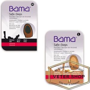 Bama Safe Steps - uitglij beveiliging voor onder de schoenzool - XL - 44 / 47, Bruin