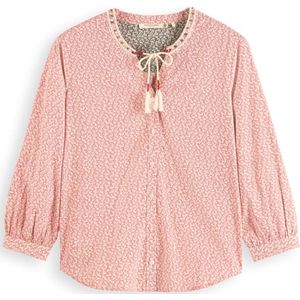 Scotch & Soda Top with beaded collar Dames Top - Maat 40