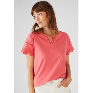 Damart - T-shirt in biologisch katoen* - Vrouwen - Roze - L