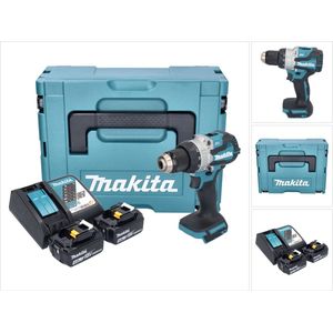 Makita DDF 489 RMJ accuboormachine 18 V 73 Nm borstelloos + 2x accu 4.0 Ah + lader + Makpac