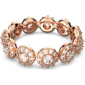 Swarovski Damen-Damenring Metall Swarovski-Kristall 55 Roségold 32022375