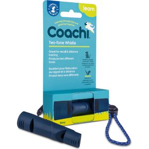 Coachi Hondenfluitje Twee Tonig Blauw 9cm