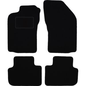 Zwarte veloursmatten voor: Alfa Romeo 147 hatchback (2000-2010)