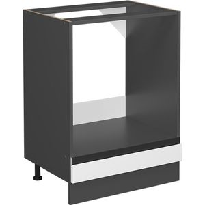 Vicco R-Line Keuken Ovenombouwkast – 60 cm J-vorm, zonder werkblad Wit J-vorm, zonder werkblad