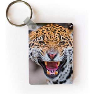 Sleutelhanger - Jaguar - Macro - Dier - Uitdeelcadeautjes - Plastic