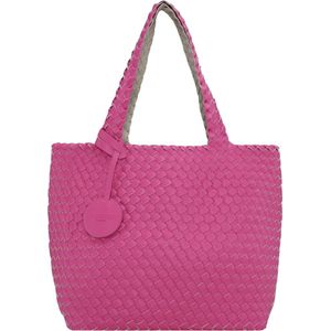 Ilse Jacobsen Reversible Tote Bag BAG08 M - 399151 Azalea Pink Sand | Azalea Pink Sand